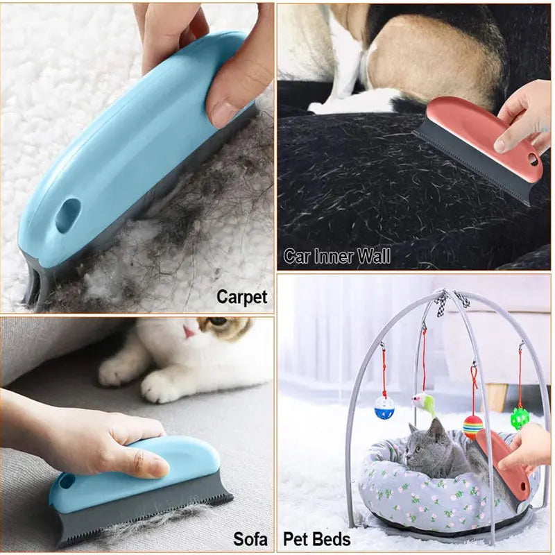 1Pc Hair Remover Brush Cleaning Brush Sofa Fuzz Fabric Dust Removal Pet Cat Dog Portable Multifunctional Household Fur Remover